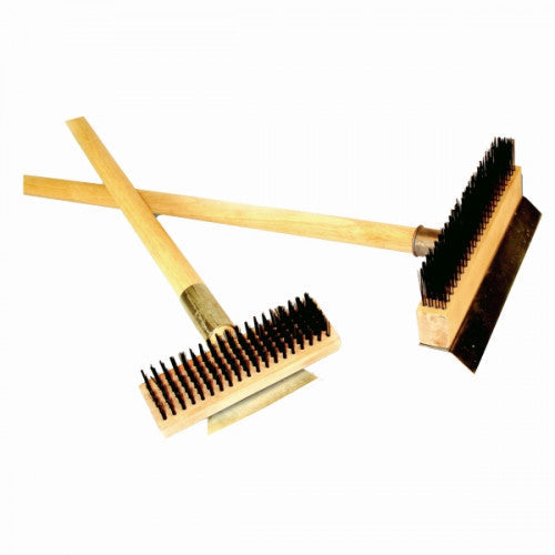 Wood Handle Pizza Oven Brush 940mm
