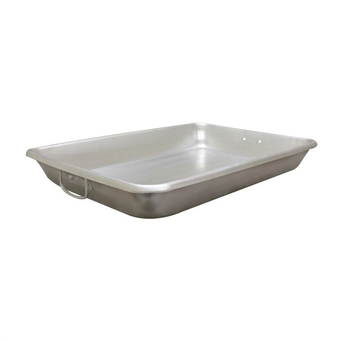 Aluminium Bake Pan With Handles 666mm x 464mm x 83mm 26 ¼'' x 18 ¼'' x 3 ¼''