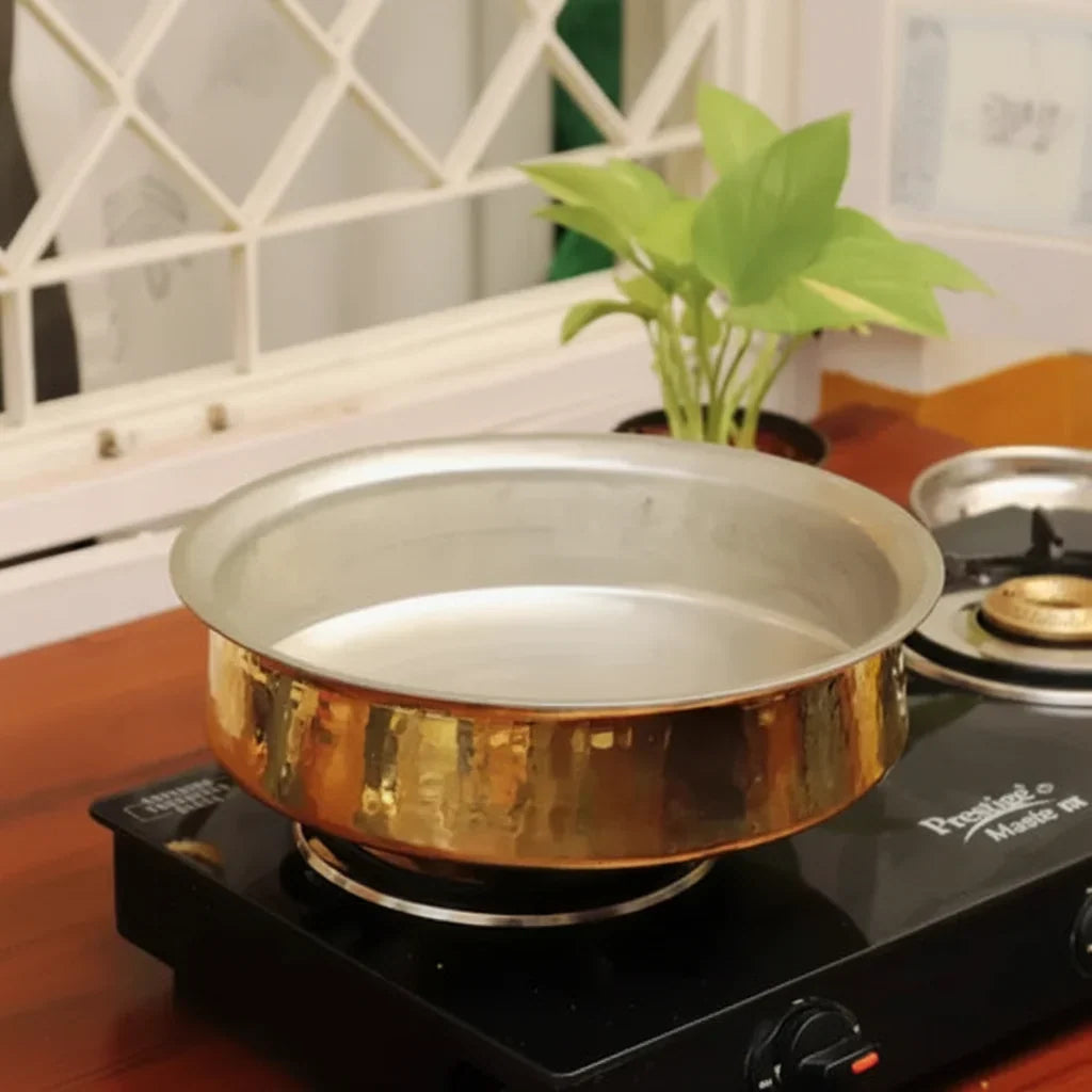 Brass Lagaan for Cooking Pital Lagan Extra Large
