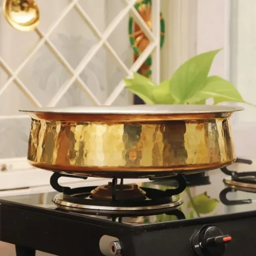 Brass Lagaan for Cooking Pital Lagan Large