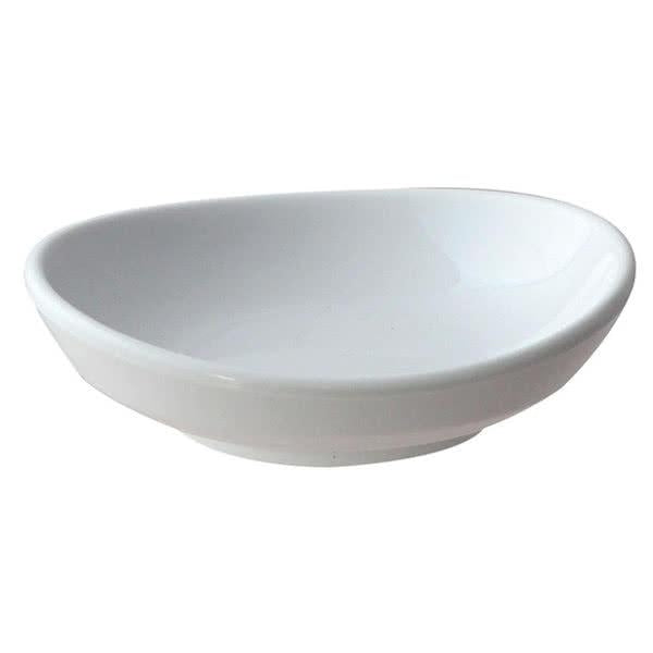 Classic White Round Melamine Saucer 118ml / 4oz - Pack of 12 Default Title