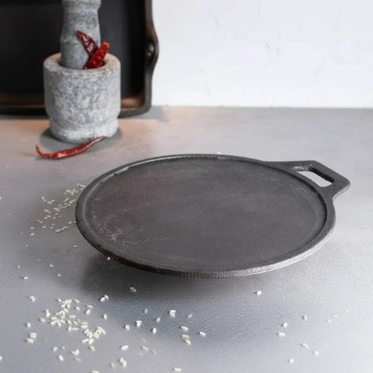 Cast Iron Dosa Tawa Pan Dosa Kallu Induction Friendly