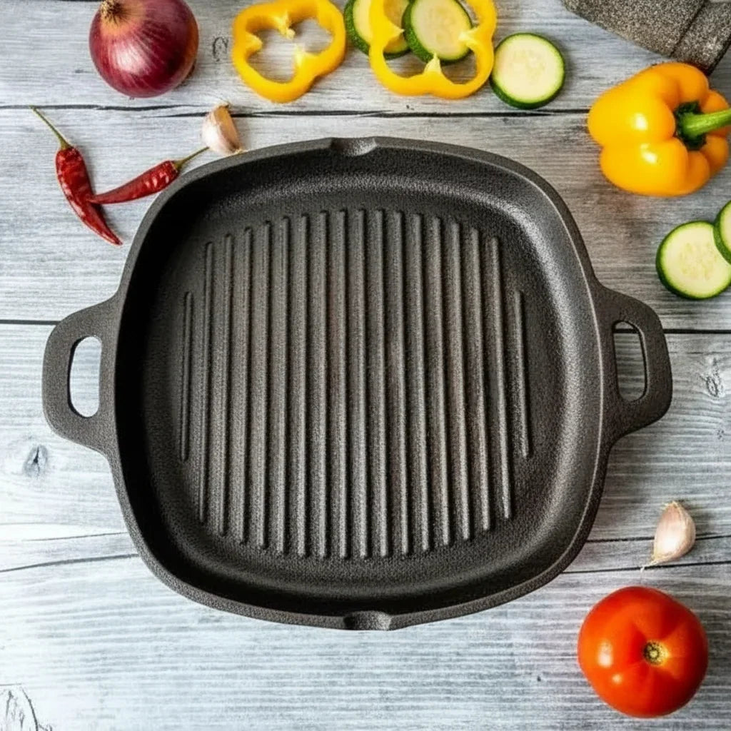 Cast Iron Grill Pan Induction Friendly