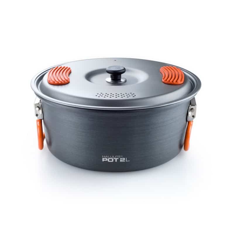 Anodised Aluminium Cooking Pot 2L
