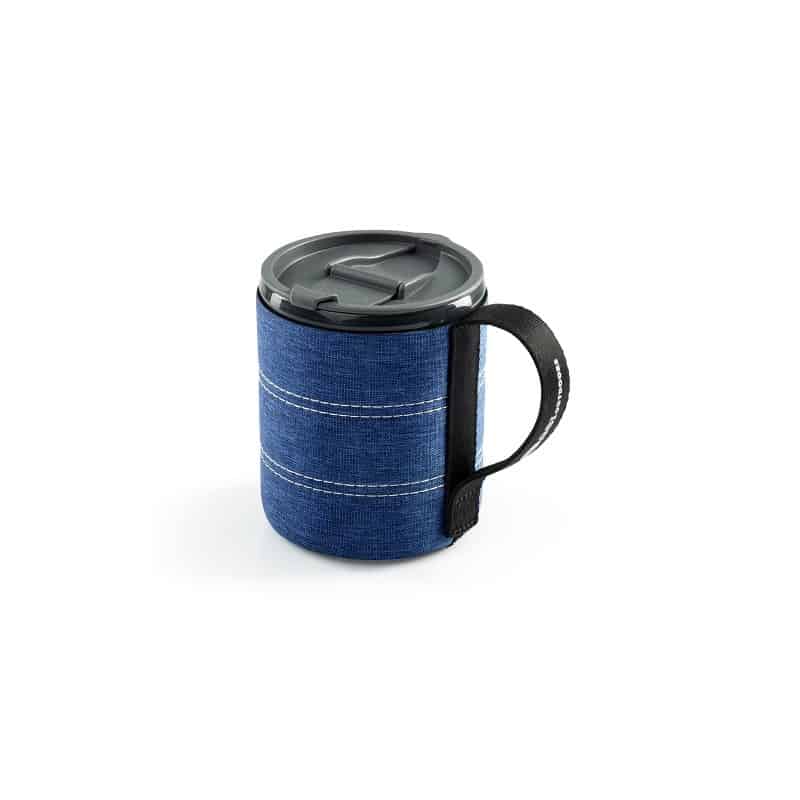 Camping Mug with Handle Blue