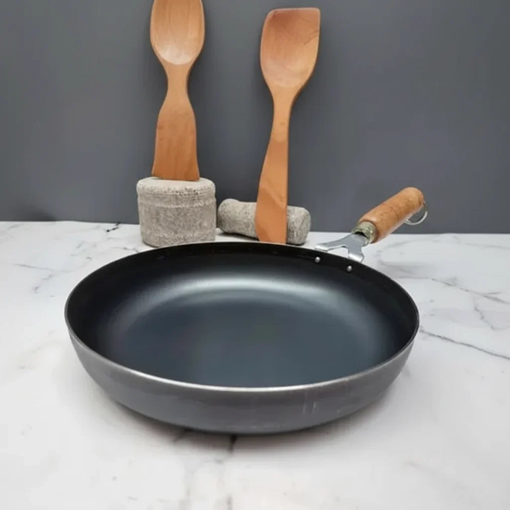 Pure Iron Fry Pan Induction Friendly