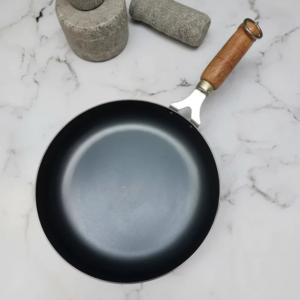 Pure Iron Fry Pan Induction Friendly