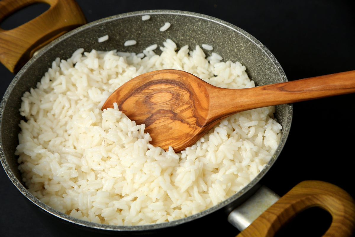 Olive Wood Rice Cooking Spoon 37 cm