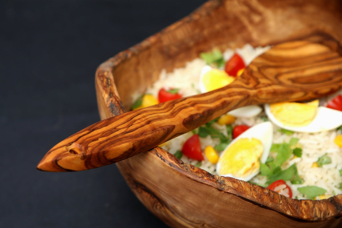 Olive Wood Salad Server 30 cm