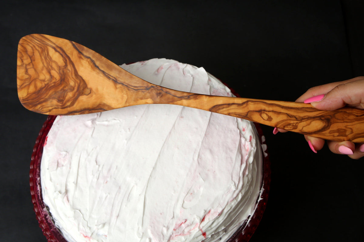 Olive Wood Flat Spatula
