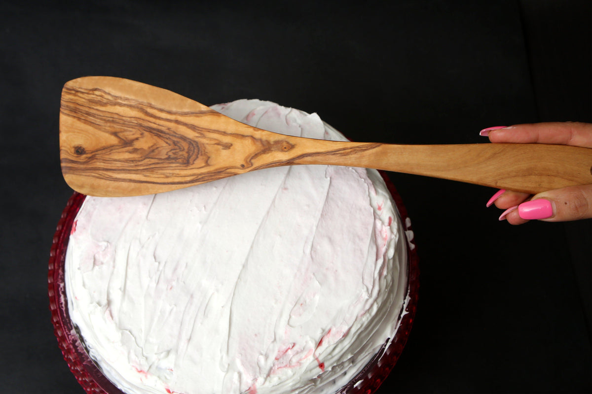 Olive Wood Flat Spatula