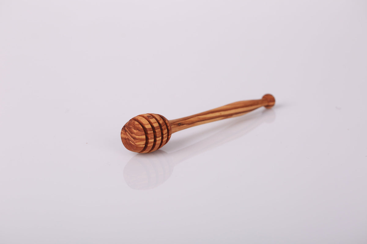 Olive Wood Honey Spoon 14 cm