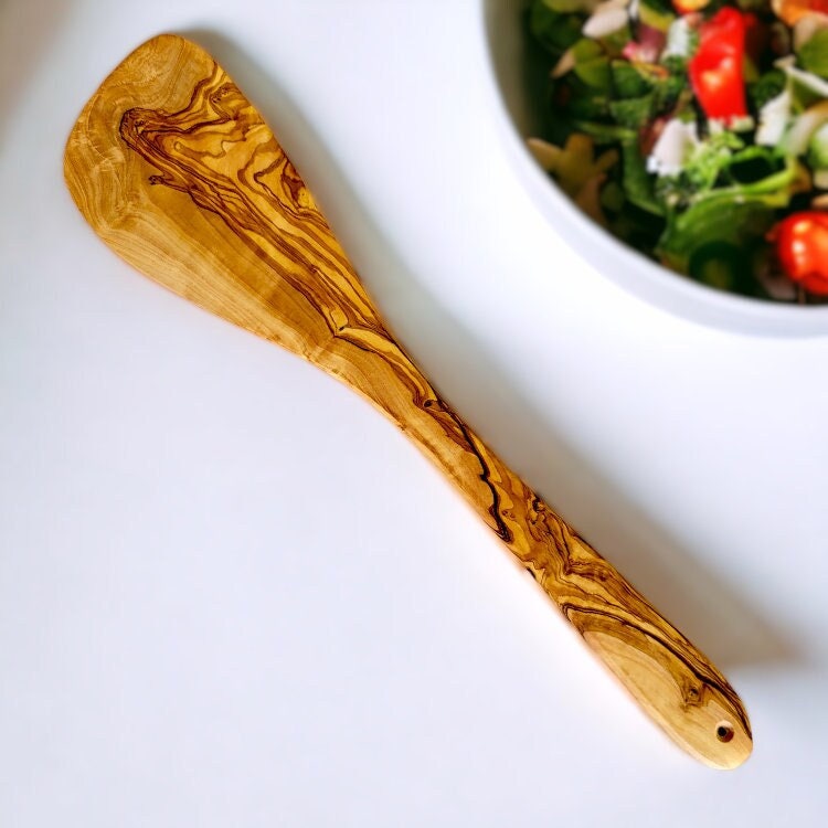 Olive Wood Flat Spatula