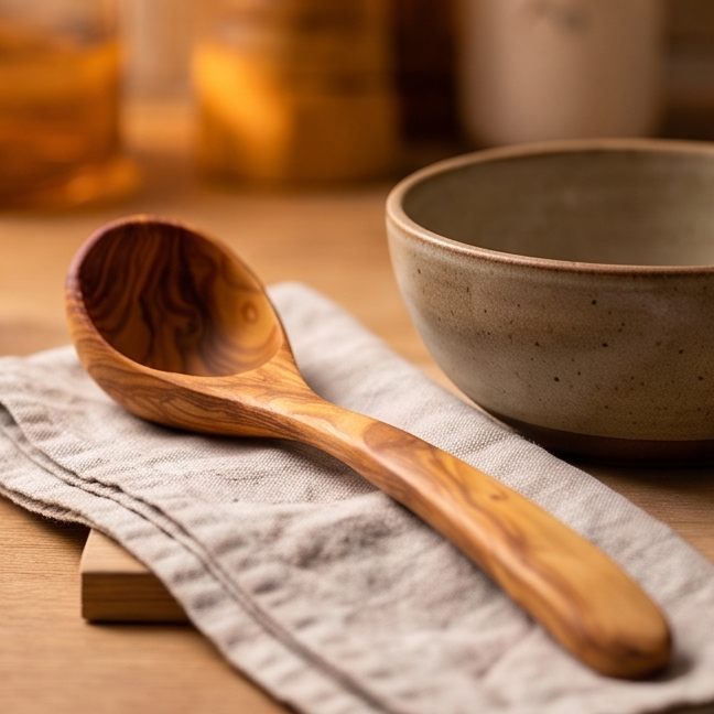 Olive Wood Ladle