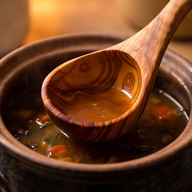 Olive Wood Ladle