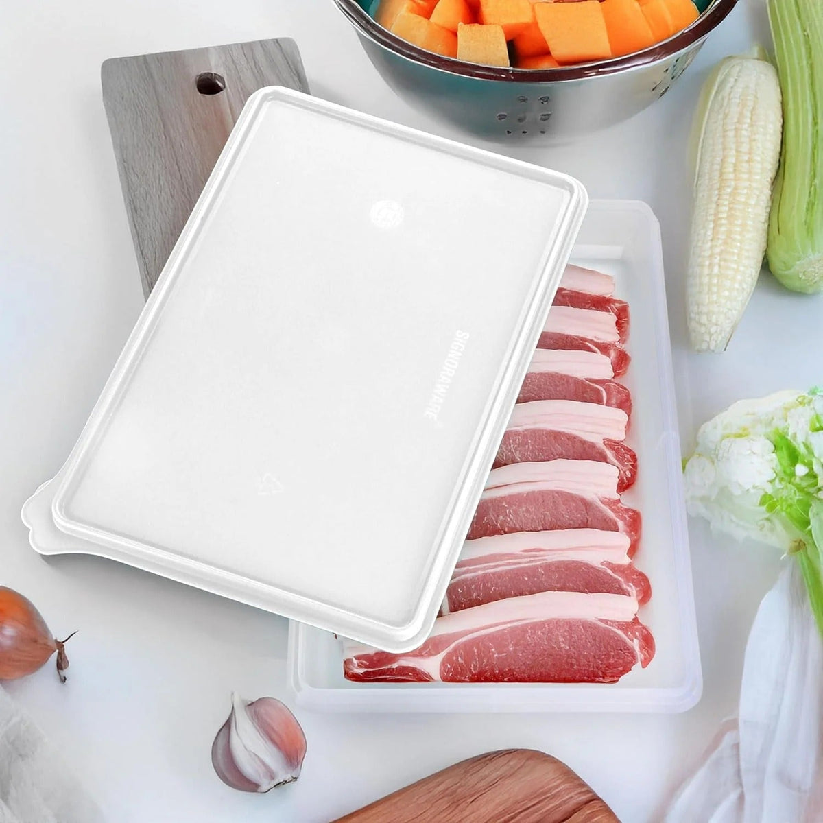 Rectangular Airtight BPA-Free Container 3.5 L