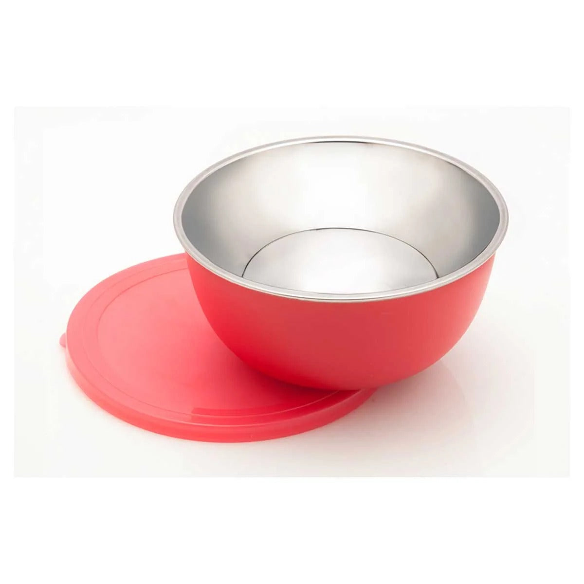 Classic Micro Steel Bowl 800 ml Round Red