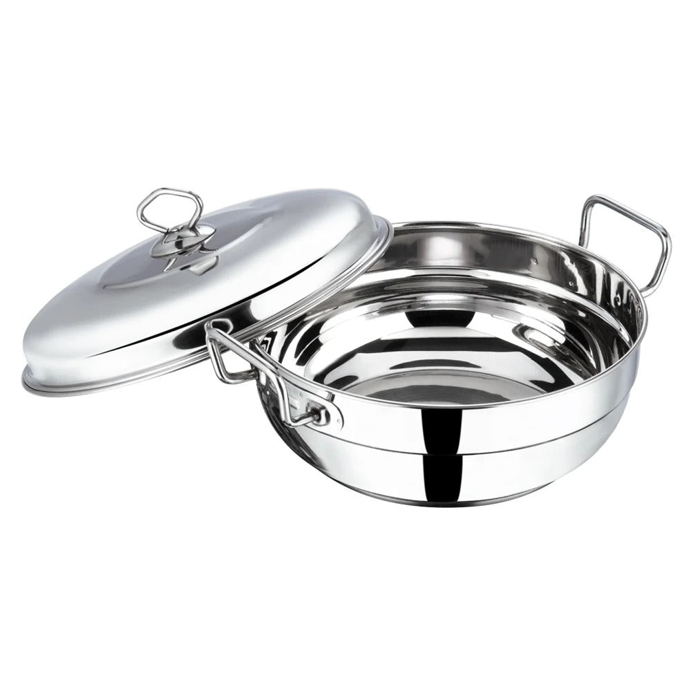 Stainless Steel 6 Pcs Deluxe Multi Kadai Induction Friendly