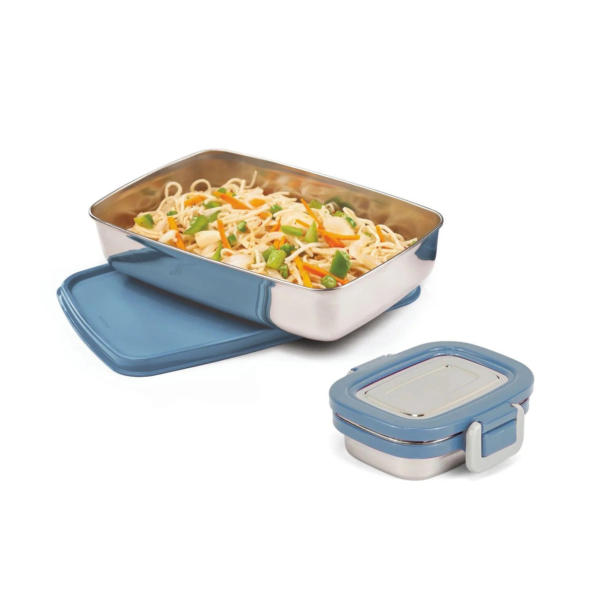 Steel Lunch Box Big Eblue