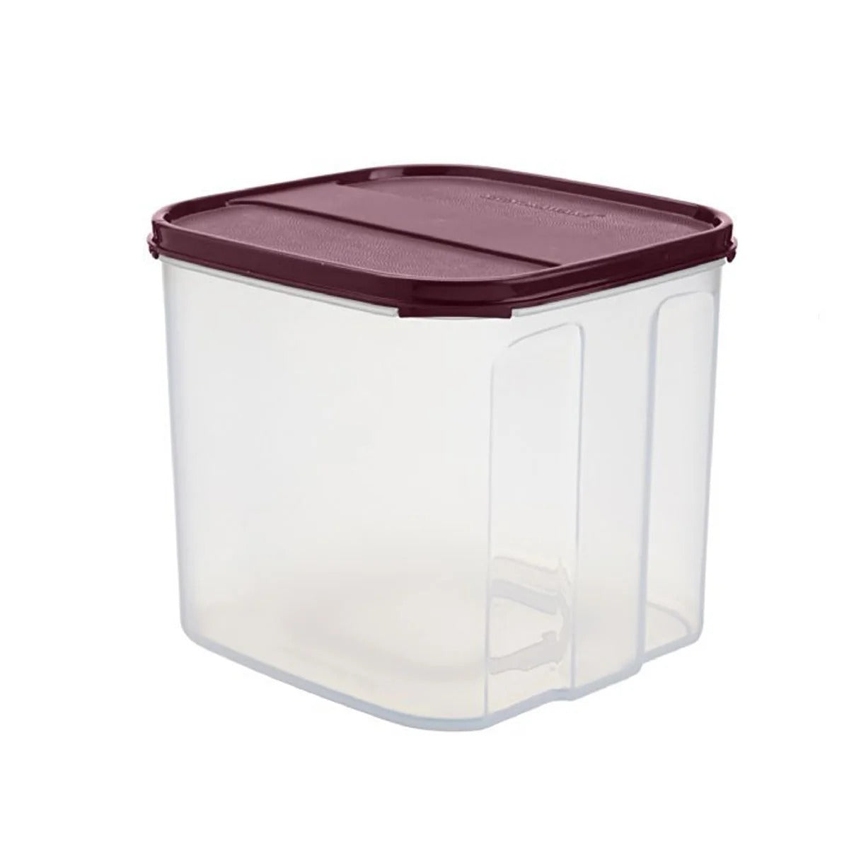 Square Airtight BPA-Free Storage Container 4.5 L Maroon