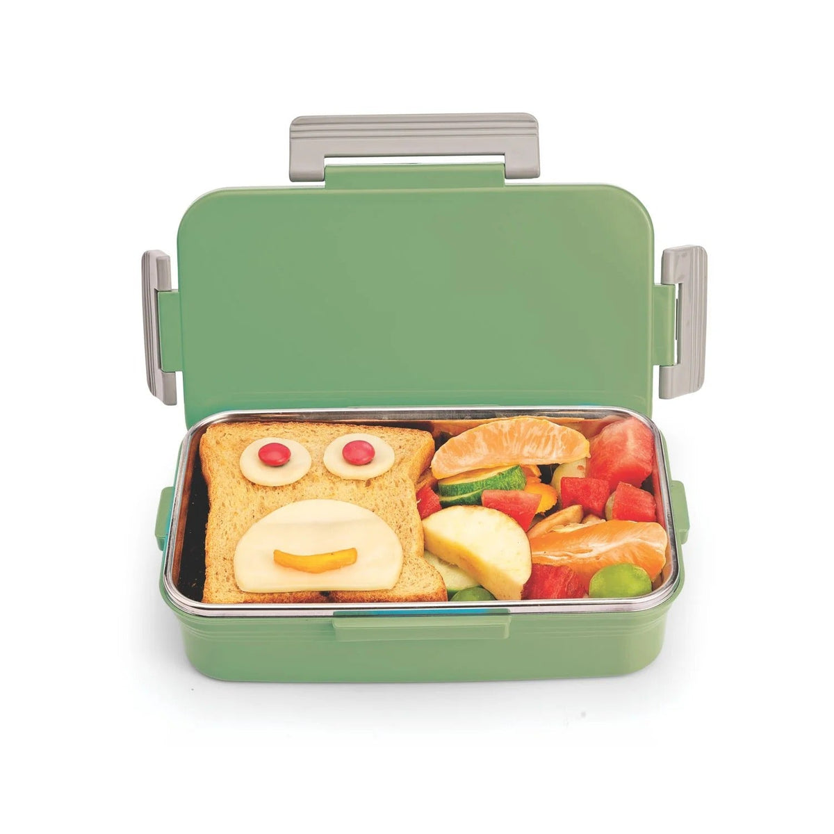 Steel Lunch Box 700 ml Green