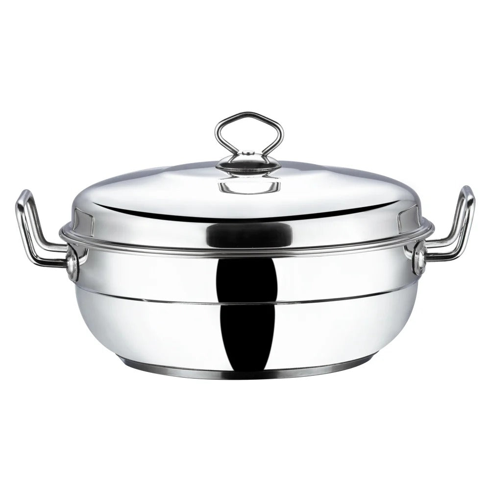 Stainless Steel 6 Pcs Deluxe Multi Kadai Induction Friendly