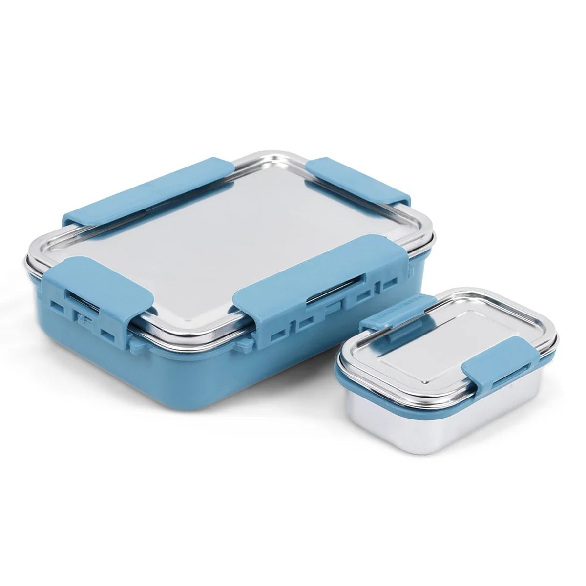 All Steel Small Lunch Box Eblue