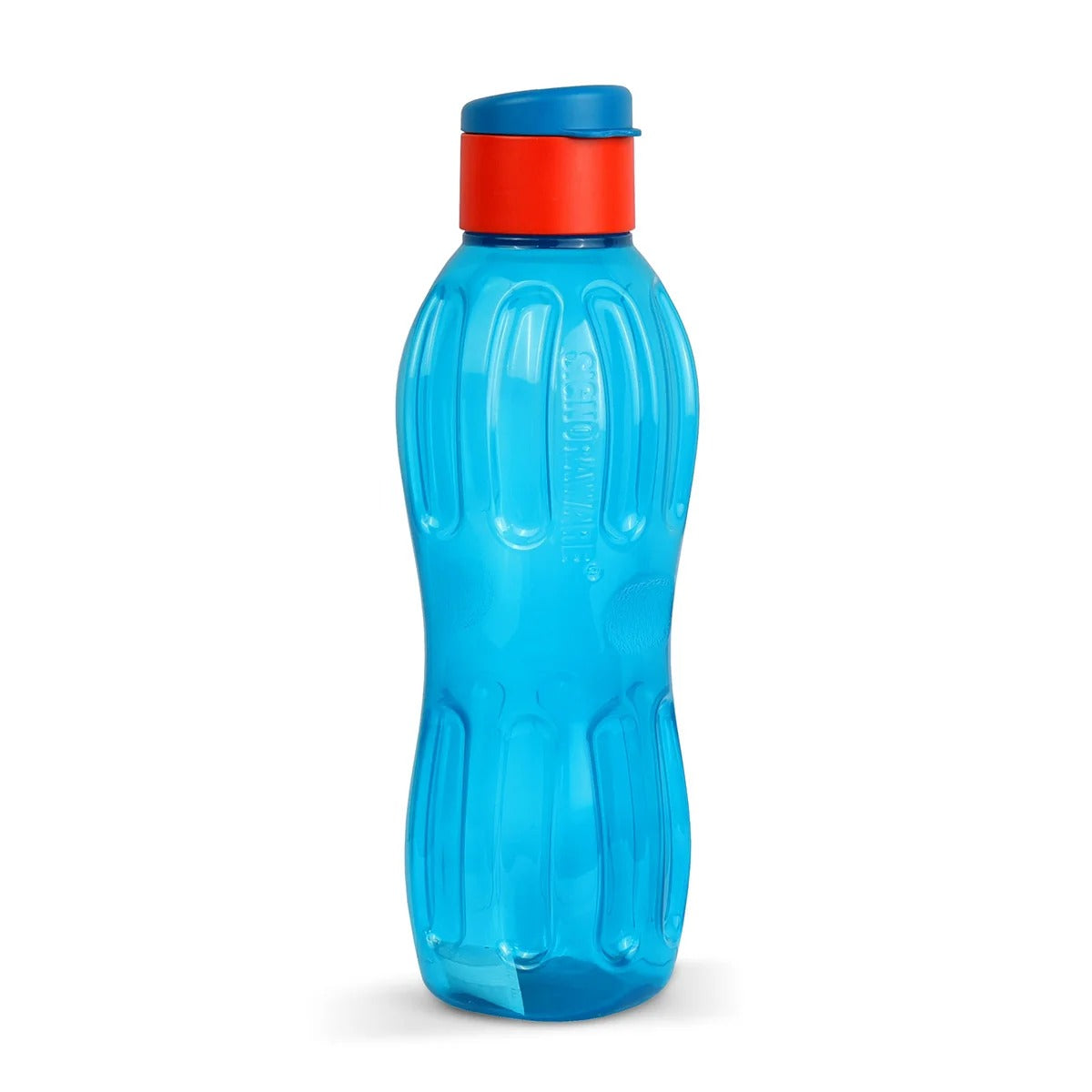 Signoraware Fliptop Aqua Bottle 1 Litre T Blue