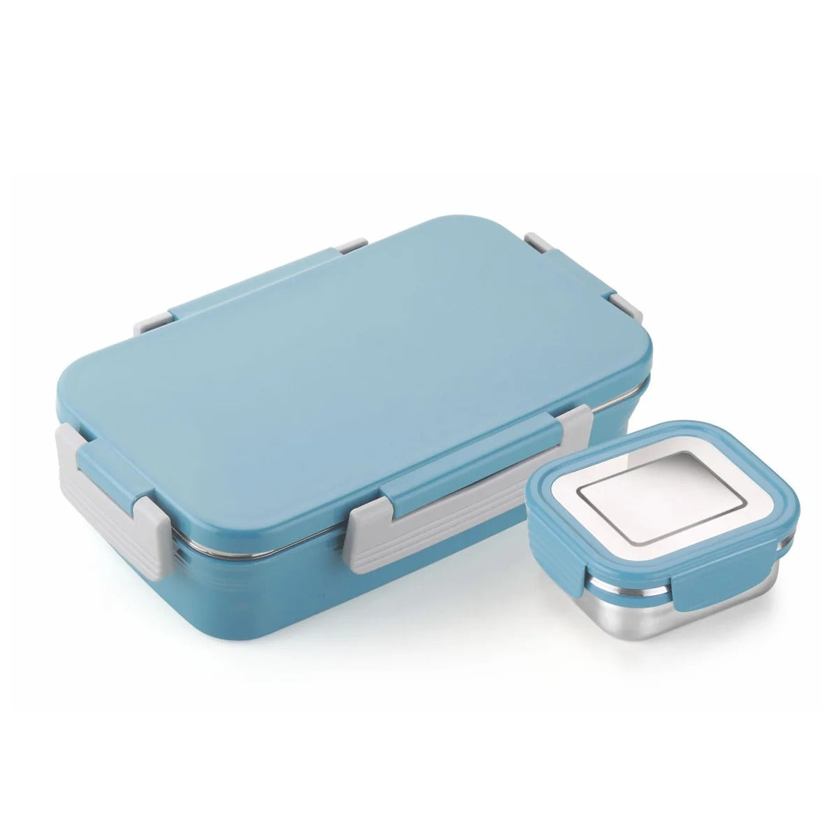 Steel Lunch Box - Nugget Steel Lunch Box English Blue