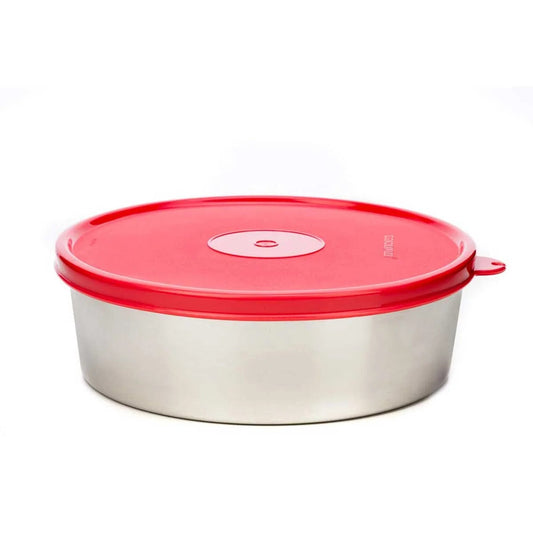Storage Papad Box Steel 3 L Red