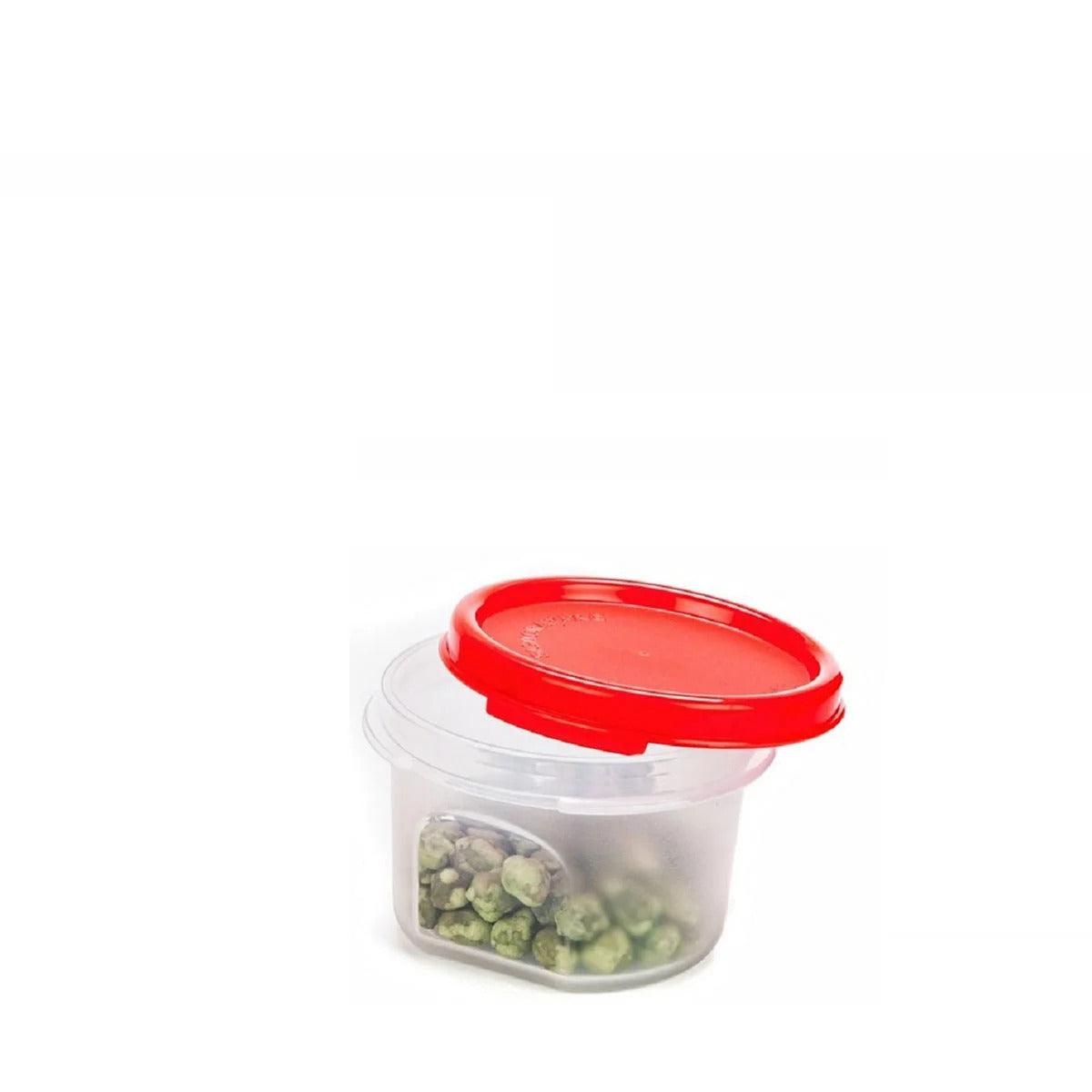 Round Airtight BPA-Free Container 200 ml 1 Piece Red