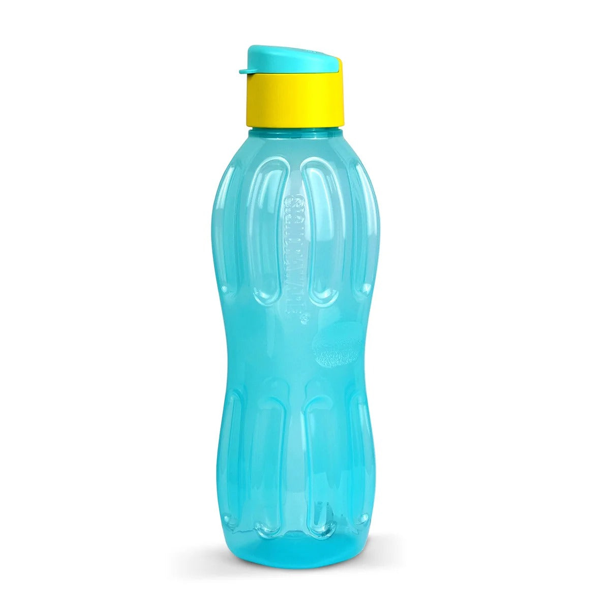 Signoraware Fliptop Aqua Bottle 1 Litre EN Blue