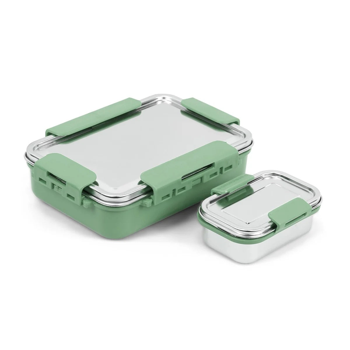 All Steel Small Lunch Box Egreen