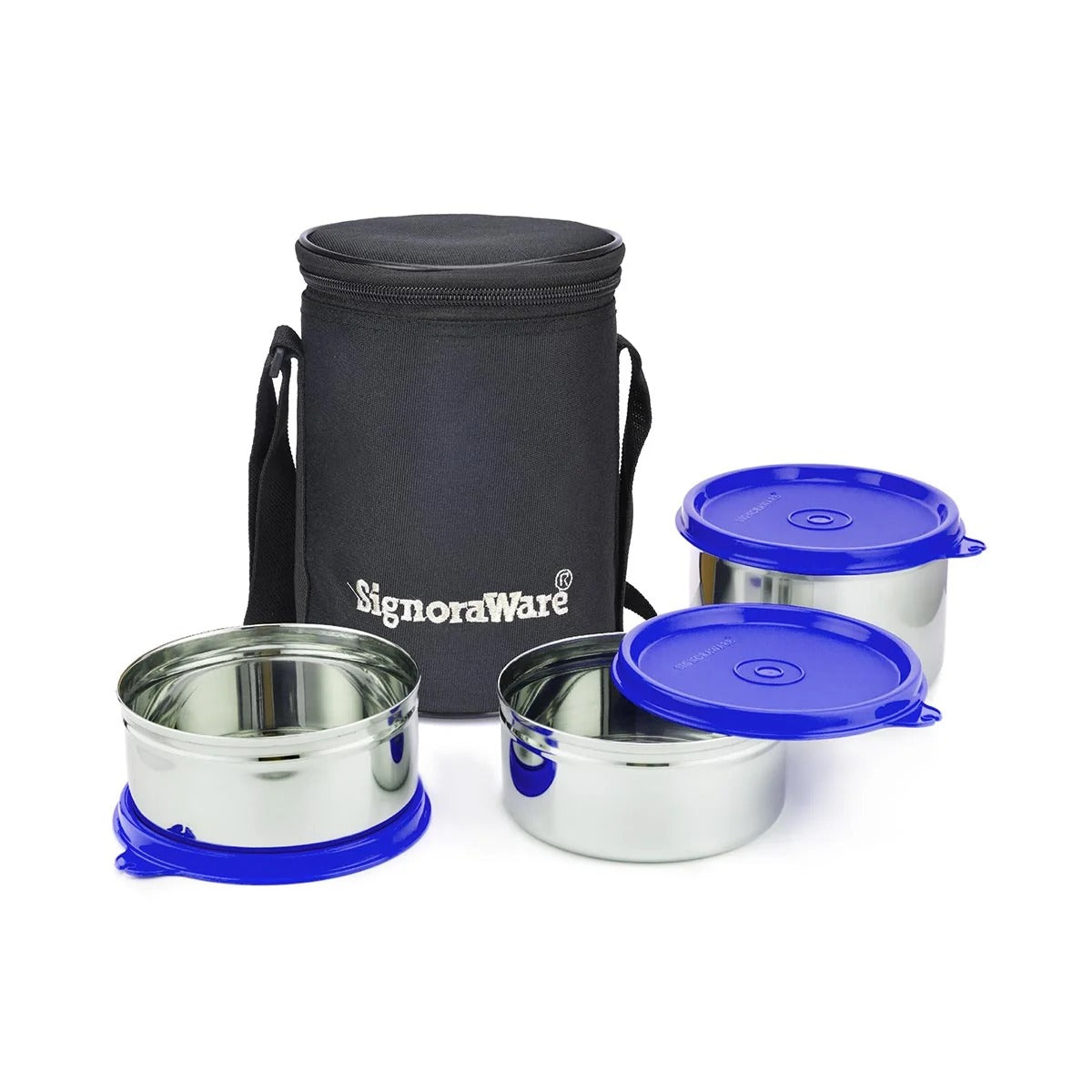 Steel Medium Lunch Box Violet