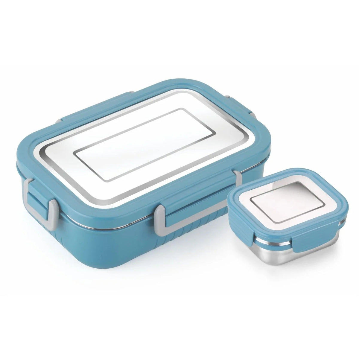 Steel Lunch Box - Buster Steel Lunch Box Eblue