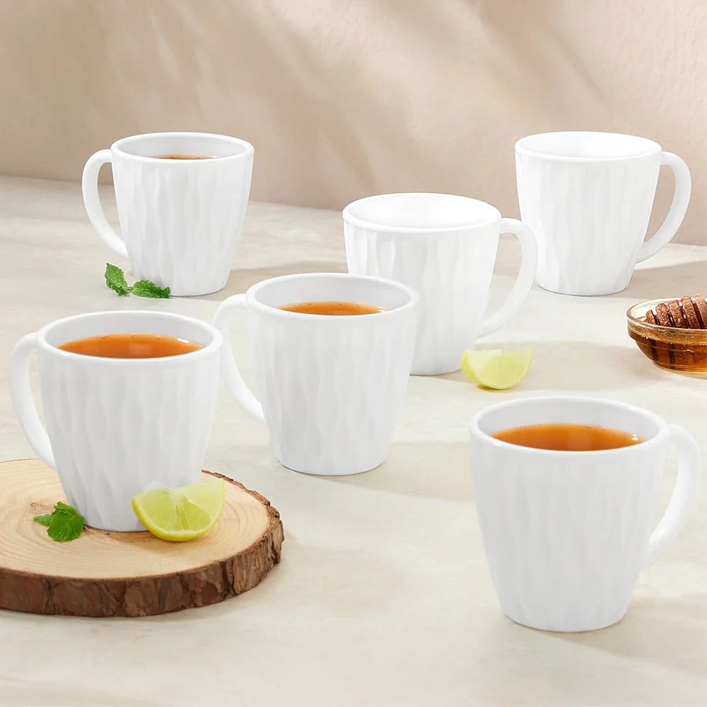 Cup Set White (160 ml x 6)
