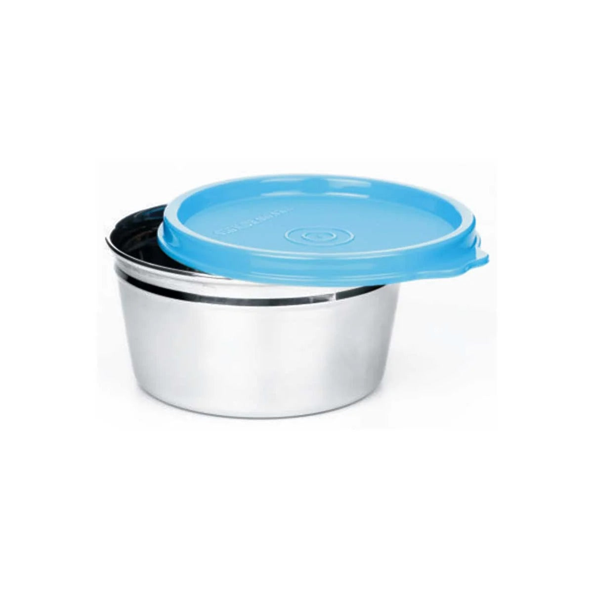 Steel Airtight Container - Design 2 Blue