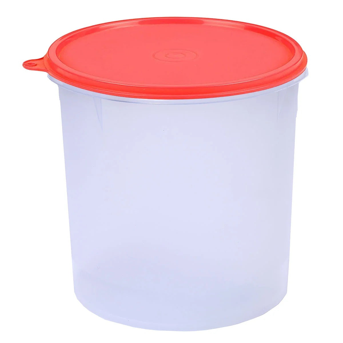 Round Airtight BPA-Free Storage Container 5.5 L Red