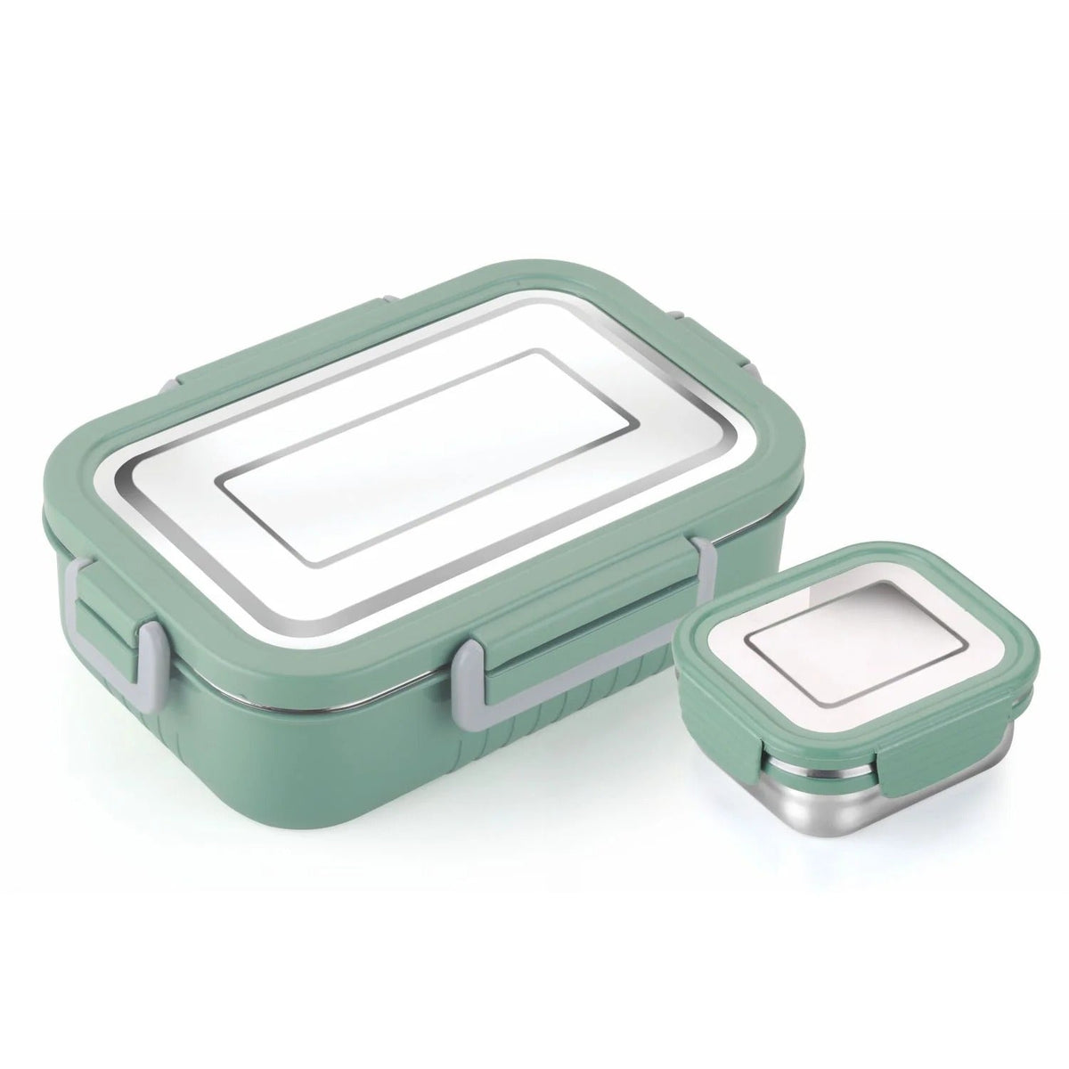 Steel Lunch Box - Buster Steel Lunch Box Egreen