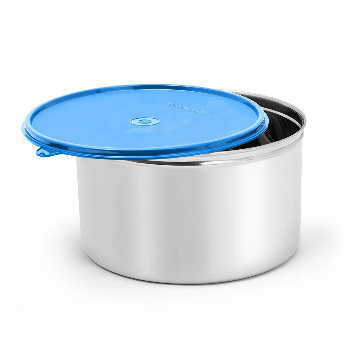 Steel Jumbo Airtight Container 3 L Blue