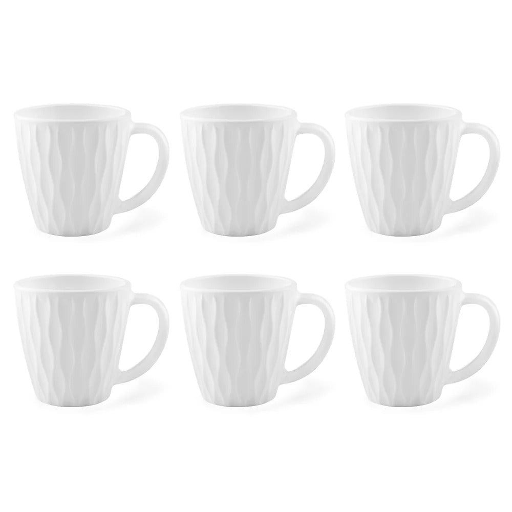Cup Set White (160 ml x 6)