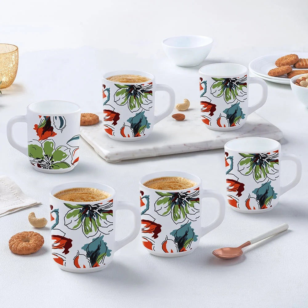 Opalware Bali Mug Set (240 ml x 2)