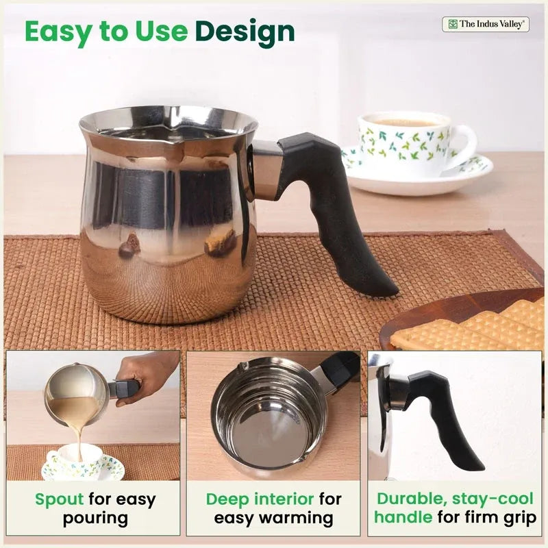 Stainless Steel Turkish Coffee Warmer Pot