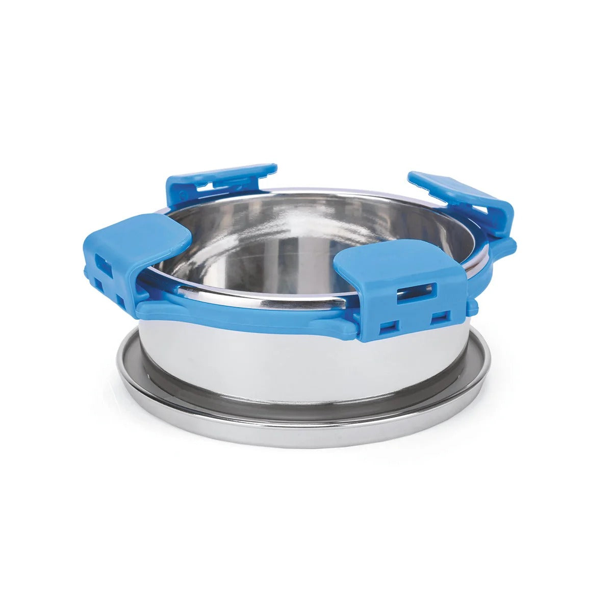 Signoraware All Steel Executive Round Small Container Blue