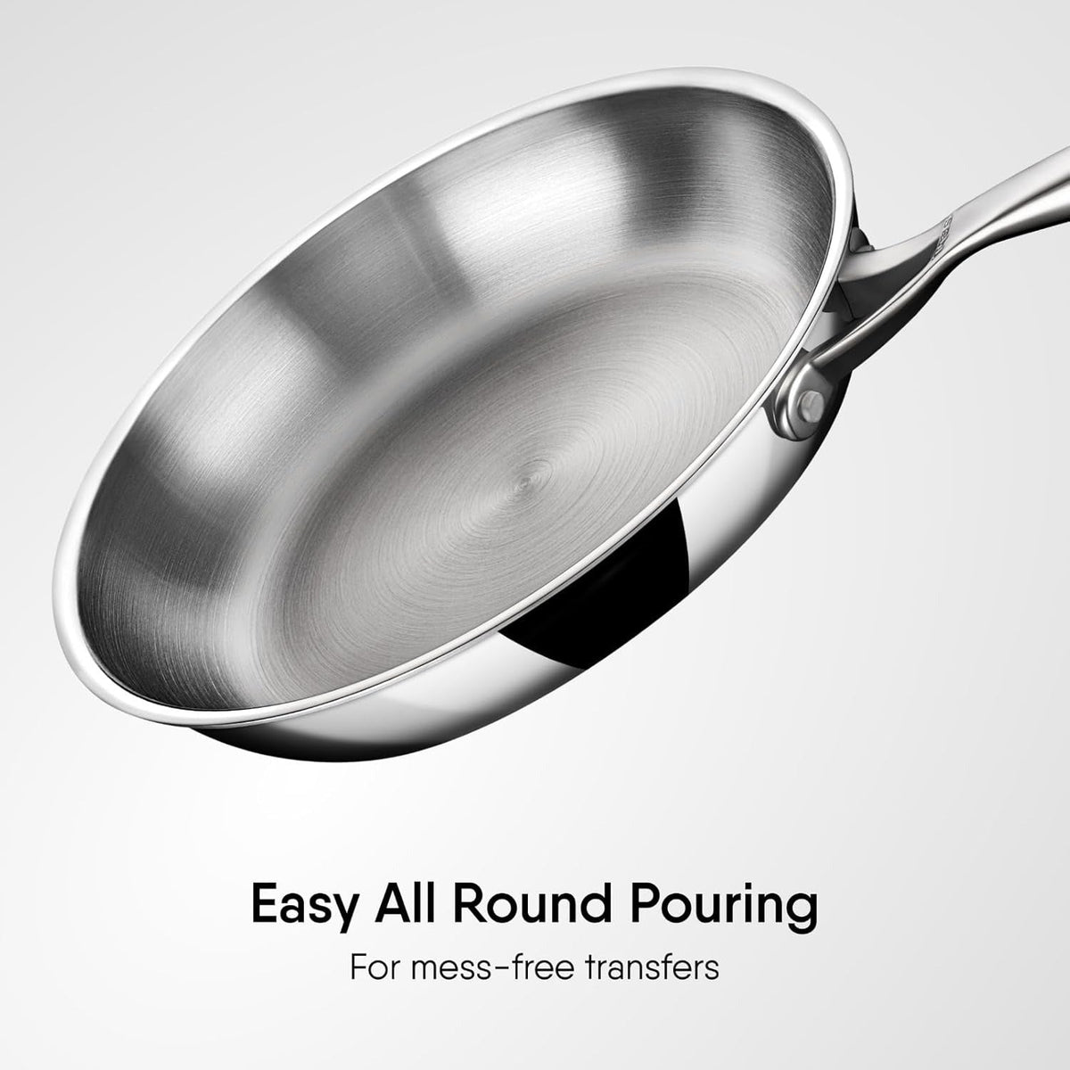 Fry Pan 20 cm Triply Stainless Steel