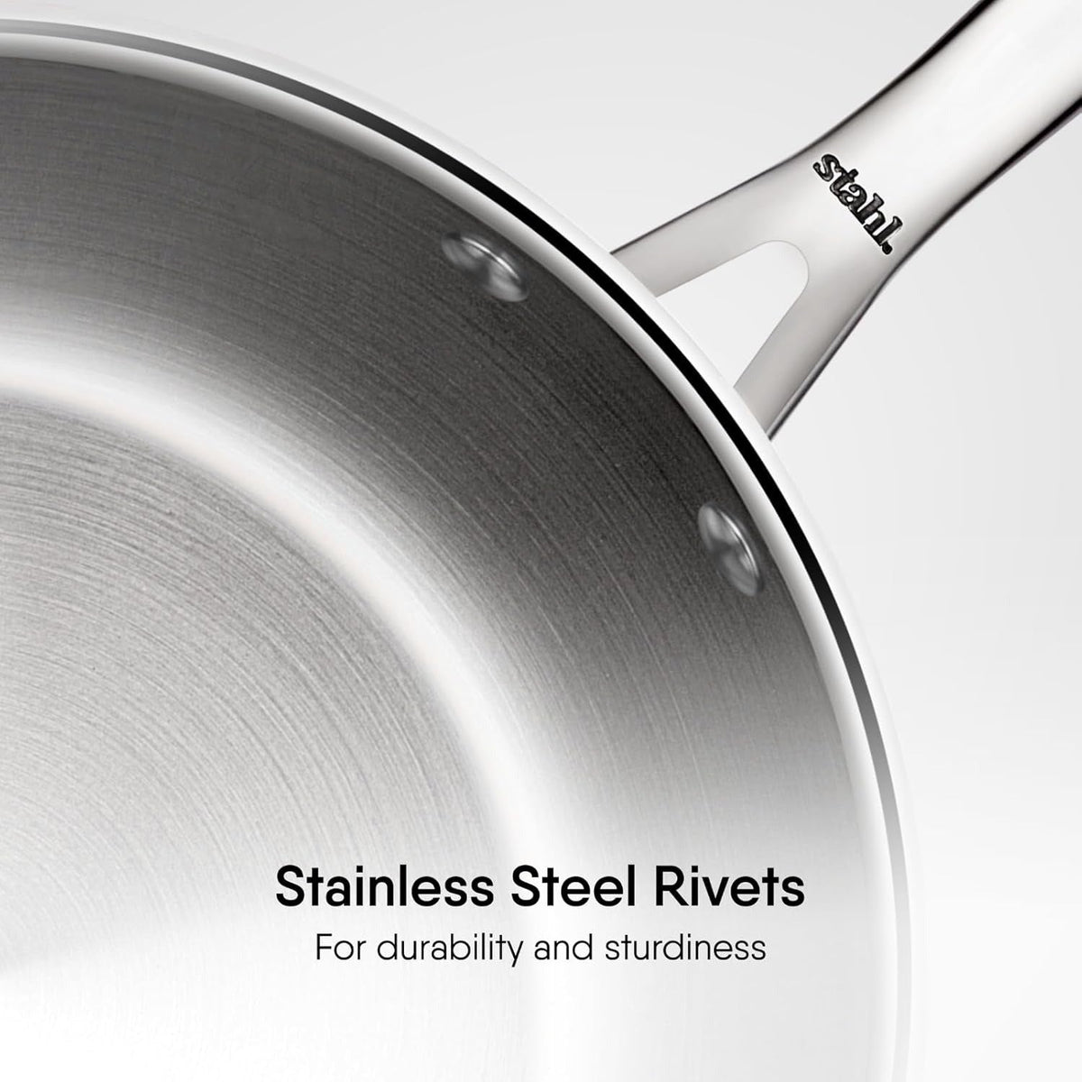 Fry Pan 20 cm Triply Stainless Steel