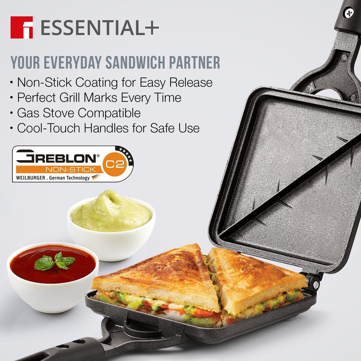 Essential Plus Non-Stick Grill Toaster