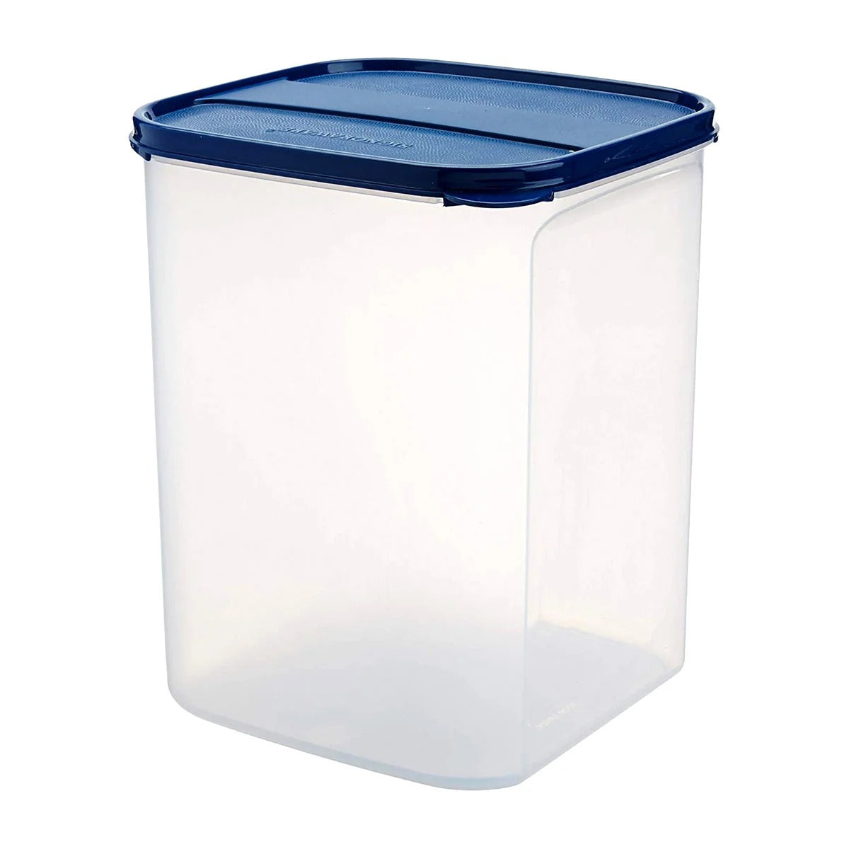 Square Plastic Container Big 6.5 L Blue