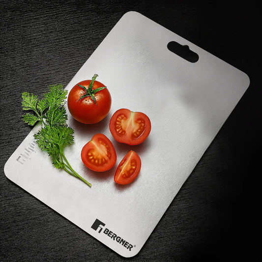 Essential Plus Stainless Steel Chopping Board 25x36cm