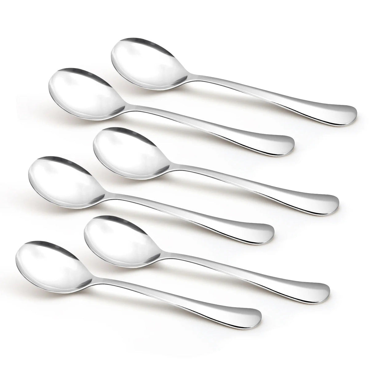 Soup Spoon Set of 6 Silver